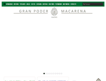Tablet Screenshot of granpoderymacarenademadrid.org